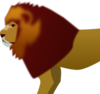 Digital Lion Art Clip Art